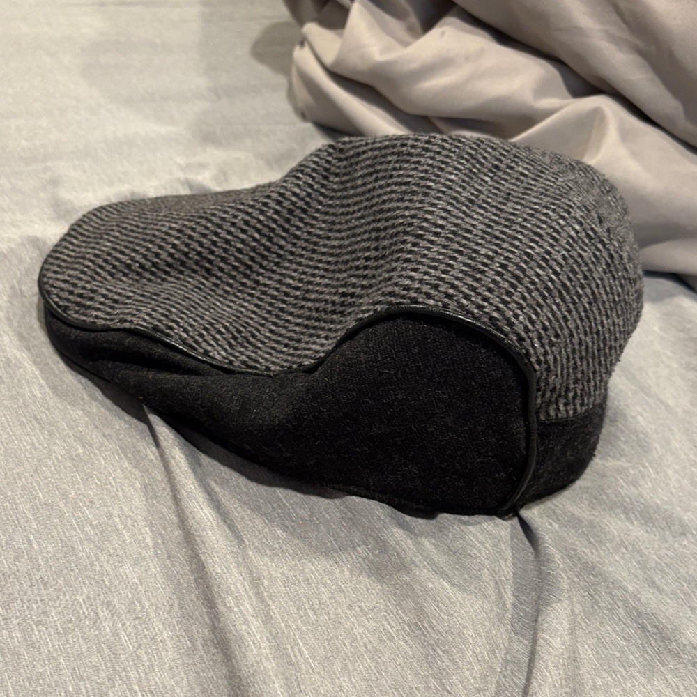 Wilsons Leather Men's Black and Gray Patterned Hat - Picture 4 of 4